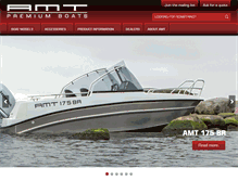 Tablet Screenshot of amtboats.fi